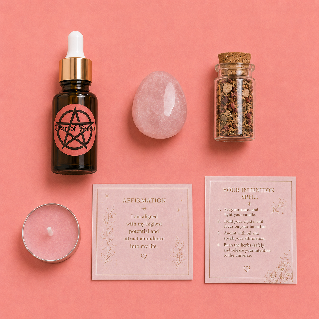 Personalised Intention Spell Kit | Custom Ritual Set