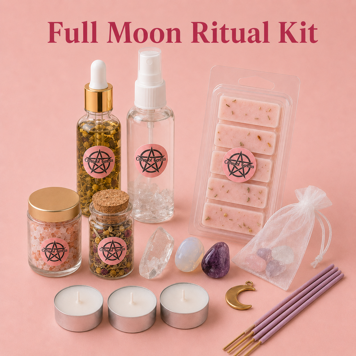 Full Moon Ritual Kit | Moon Magic Box
