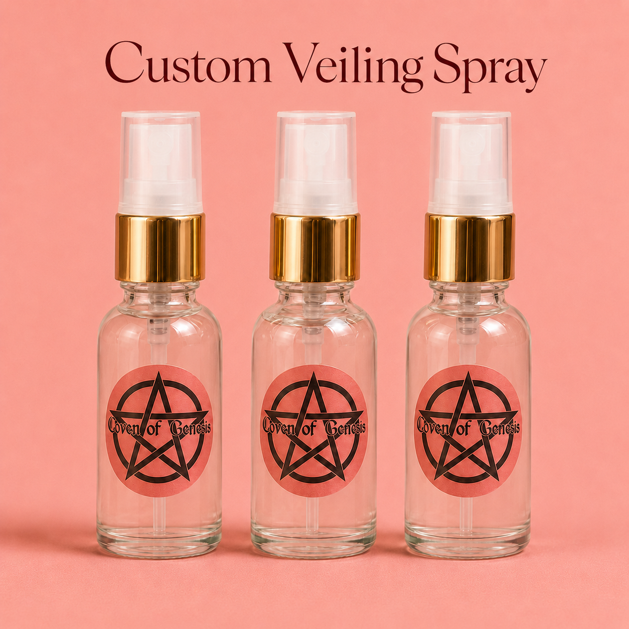 Custom Veiling Spray – Aura Protection & Glamour Mist, 30ml