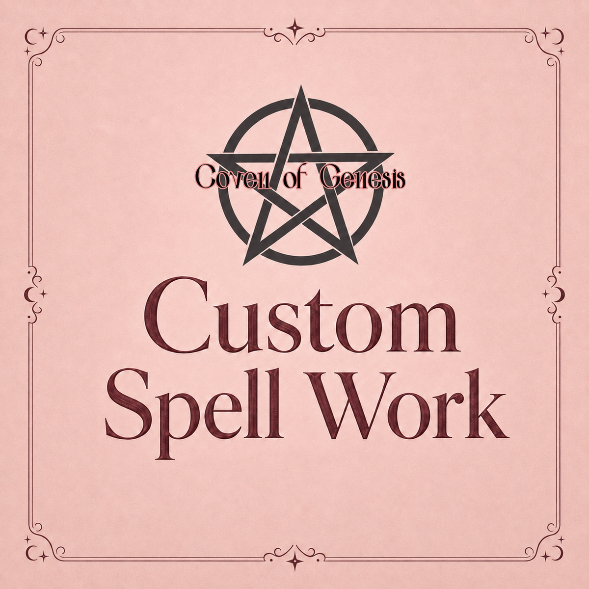 Custom Spell Work | Personalised Ritual by Coven of Genesis