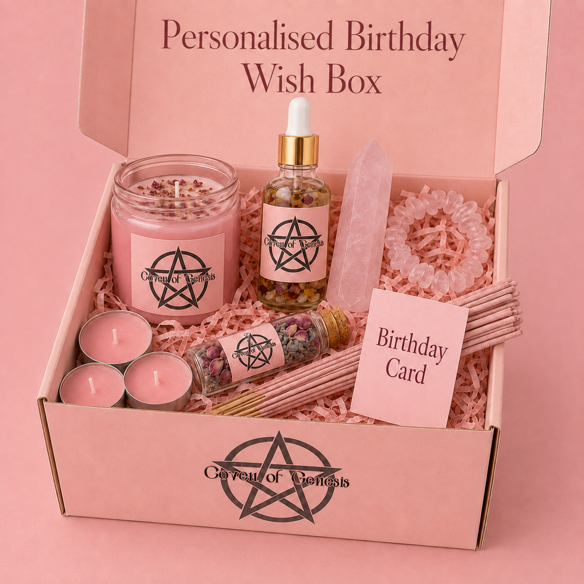 Personalised Birthday Wish Ritual Box | Spiritual Birthday Gift