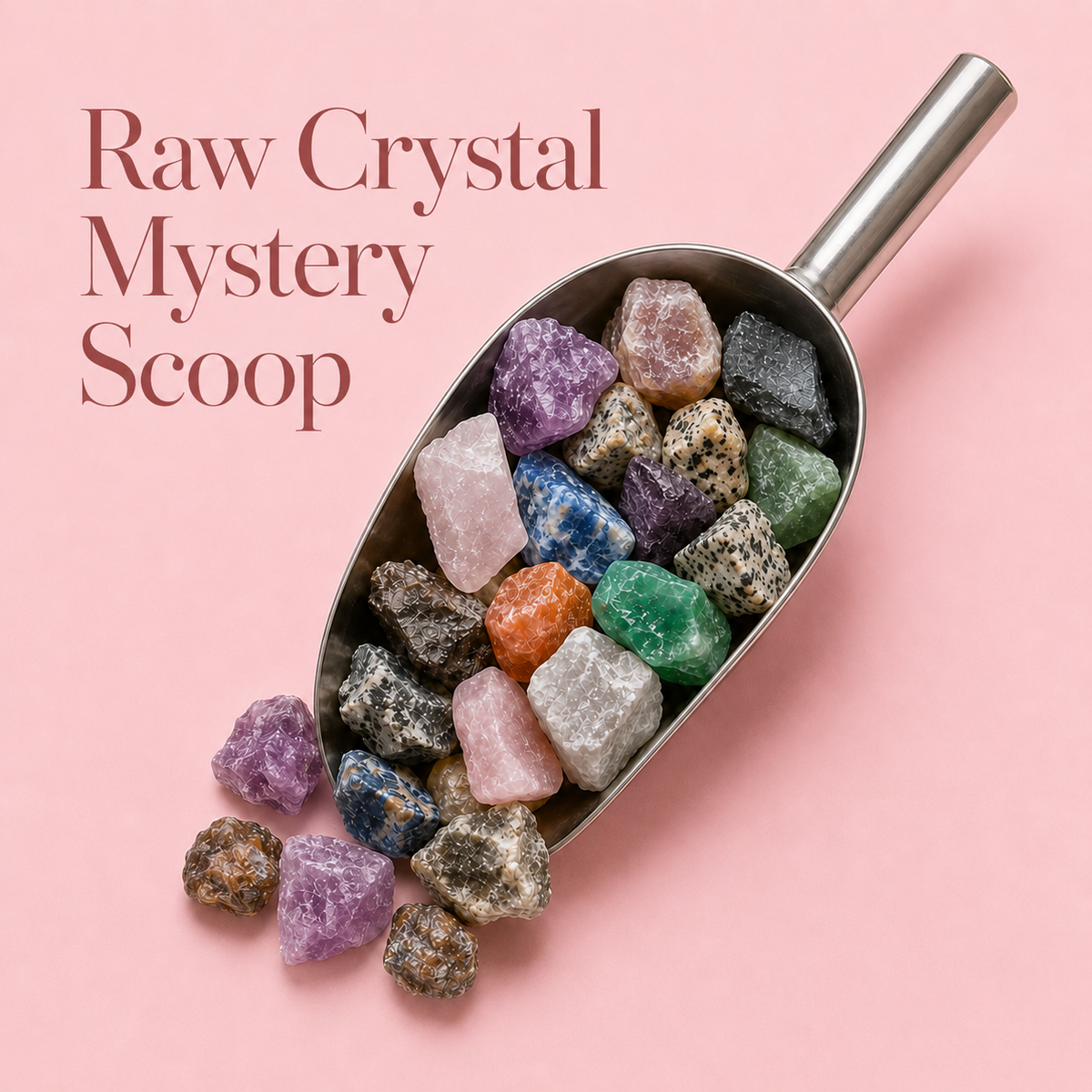 Raw Crystal Mystery Scoop – Natural Crystals & Rough Gemstones