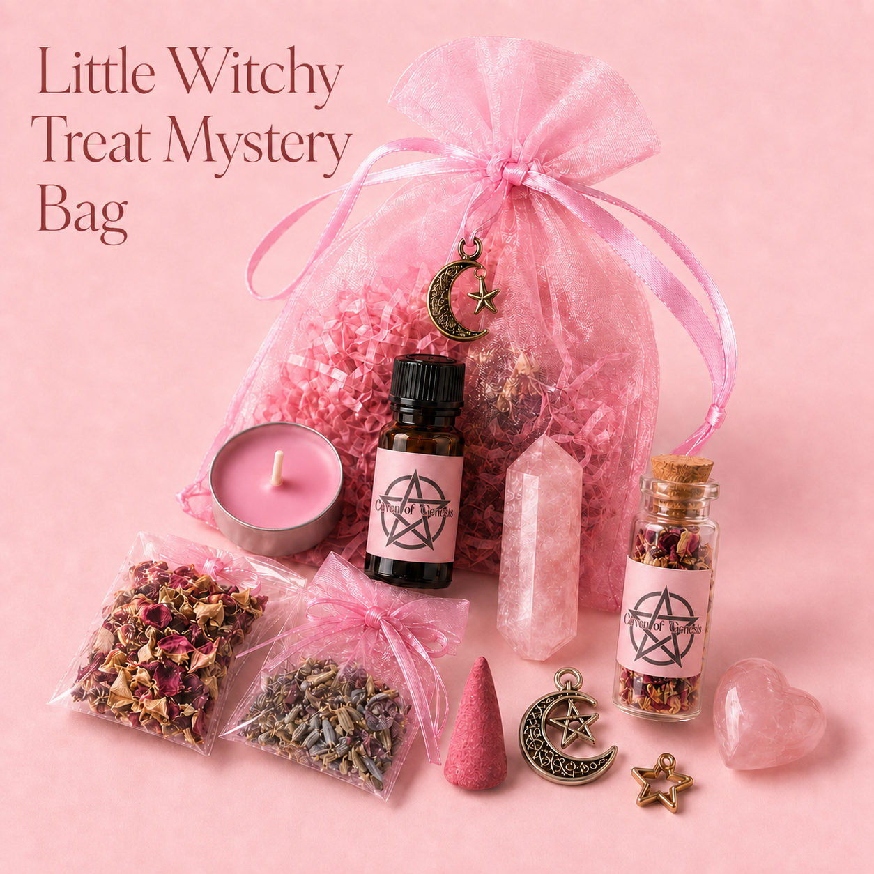 Witchy Treat Mystery Bag - Crystals, Ritual Tools & Spiritual Gifts