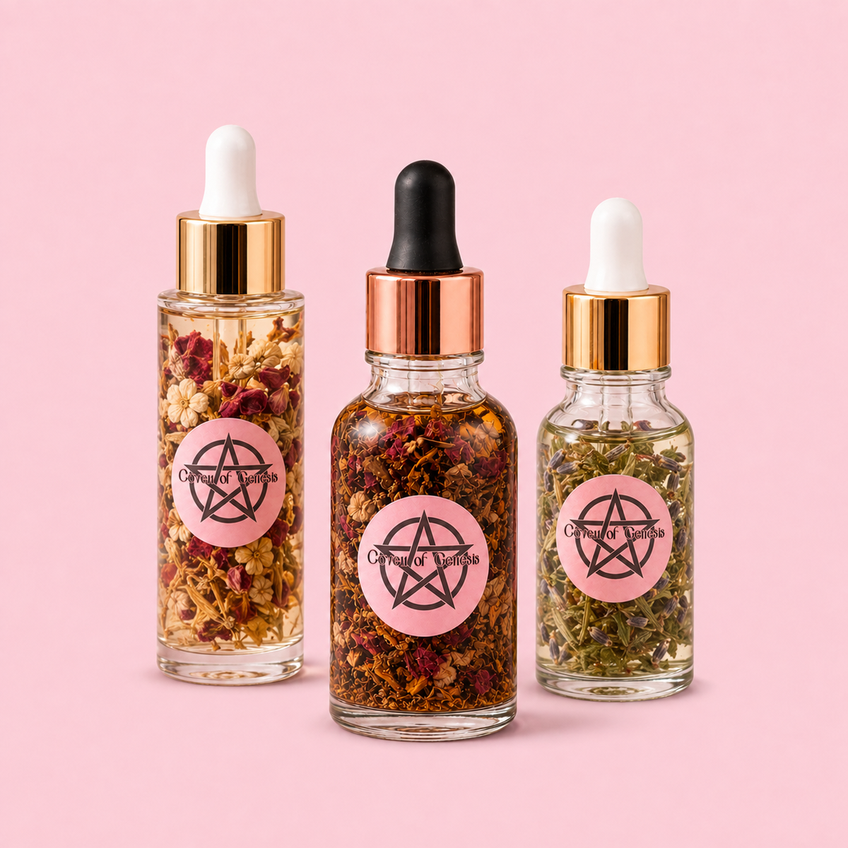 Mystery Ritual Oil – Intuitively Chosen Spell Oil