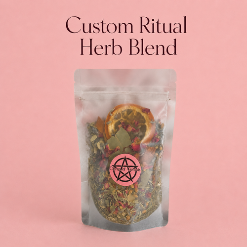 Custom ritual herb blend for personalised spellwork
