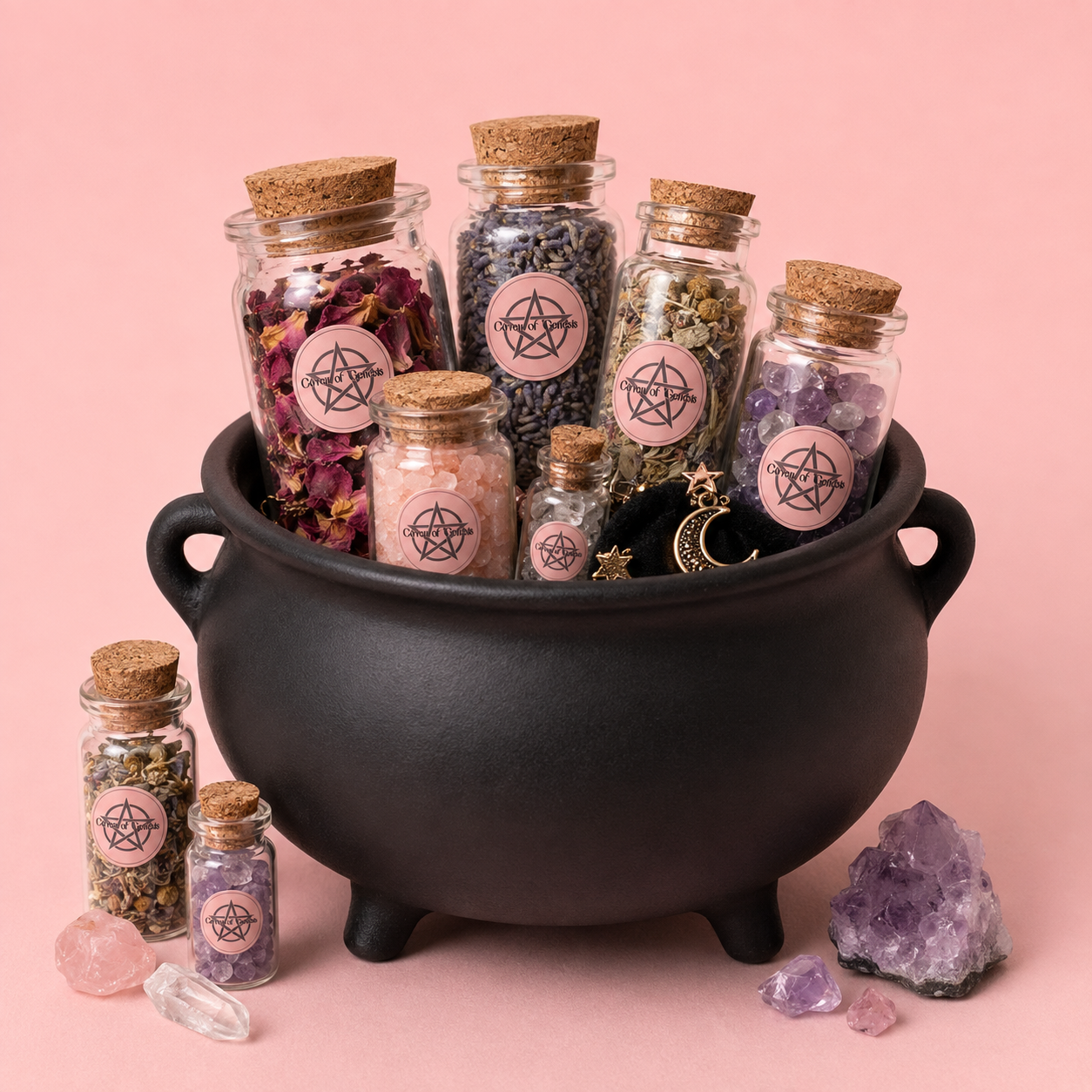 Mystery Spell Jar Scoop | Crystals, Herbs & Witchcraft Supplies