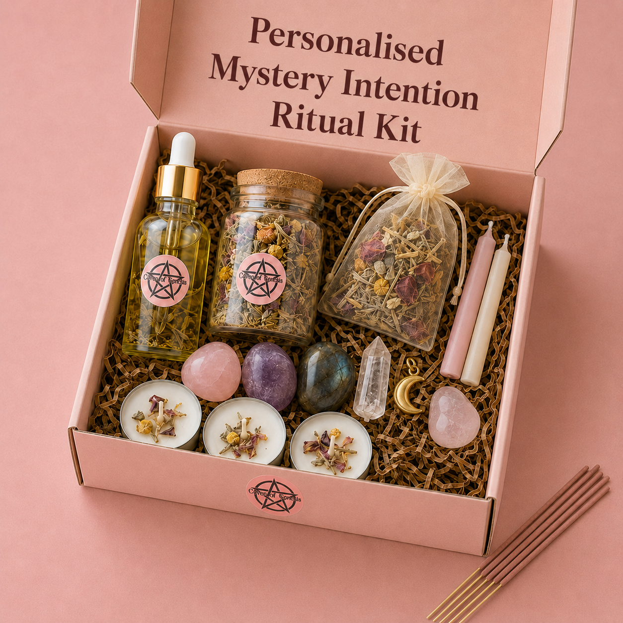 Mystery Intention Ritual Kit | Personalised Witchcraft Spell Set