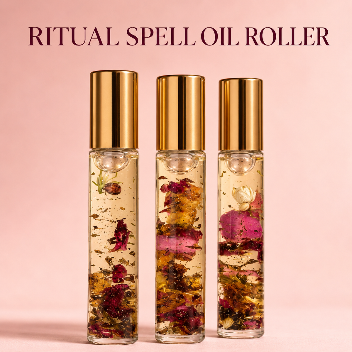 Ritual Spell Oil Roller 10ml | Attraction, Self Love & Feminine Power Oil