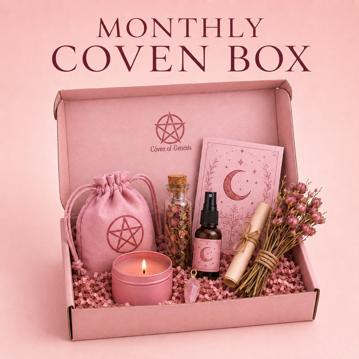 Monthly Coven Mystery Box | Curated Witchcraft, Crystals & Ritual Tools