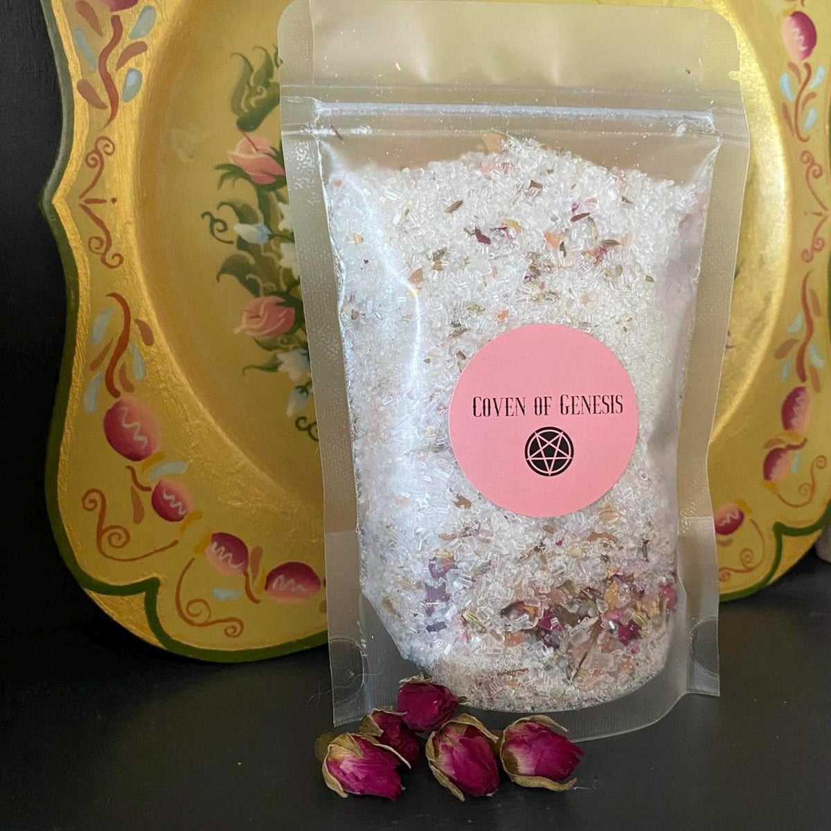 Intention Bath Salts, Handmade Ritual Herbal Soak