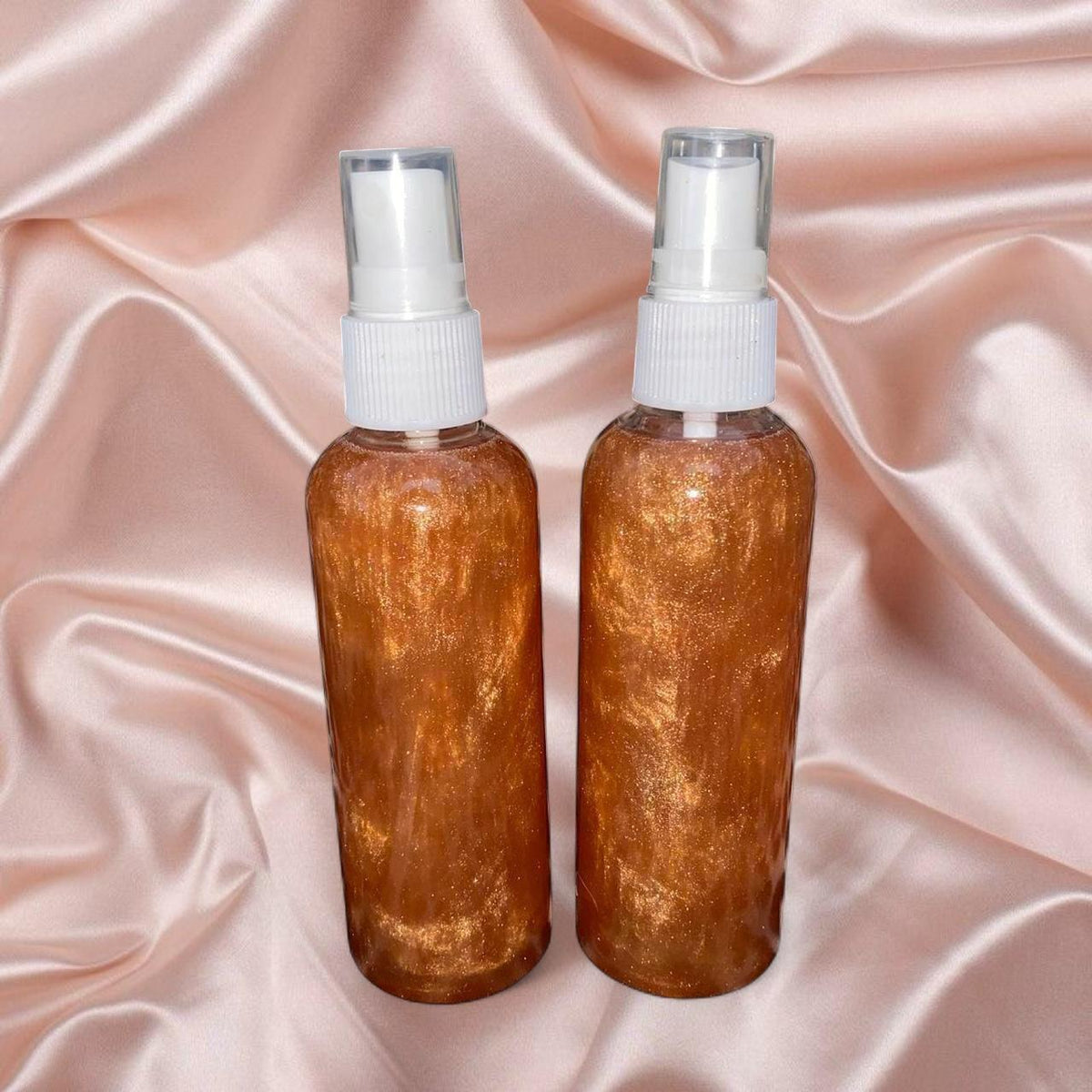 Shimmer Body Oil Spray – Vegan Coconut Jojoba Glow, 100ml