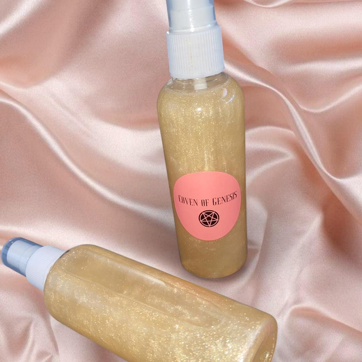 Shimmer Body Oil Spray – Vegan Coconut Jojoba Glow, 100ml