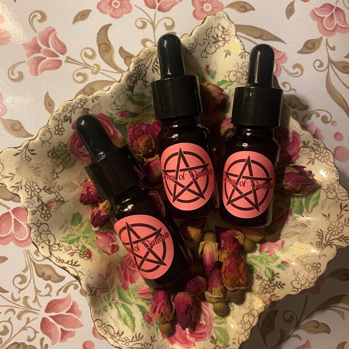 Zodiac Essential Oil Blend 10ml | Astrology Ritual Spell Oil | Infused Gift