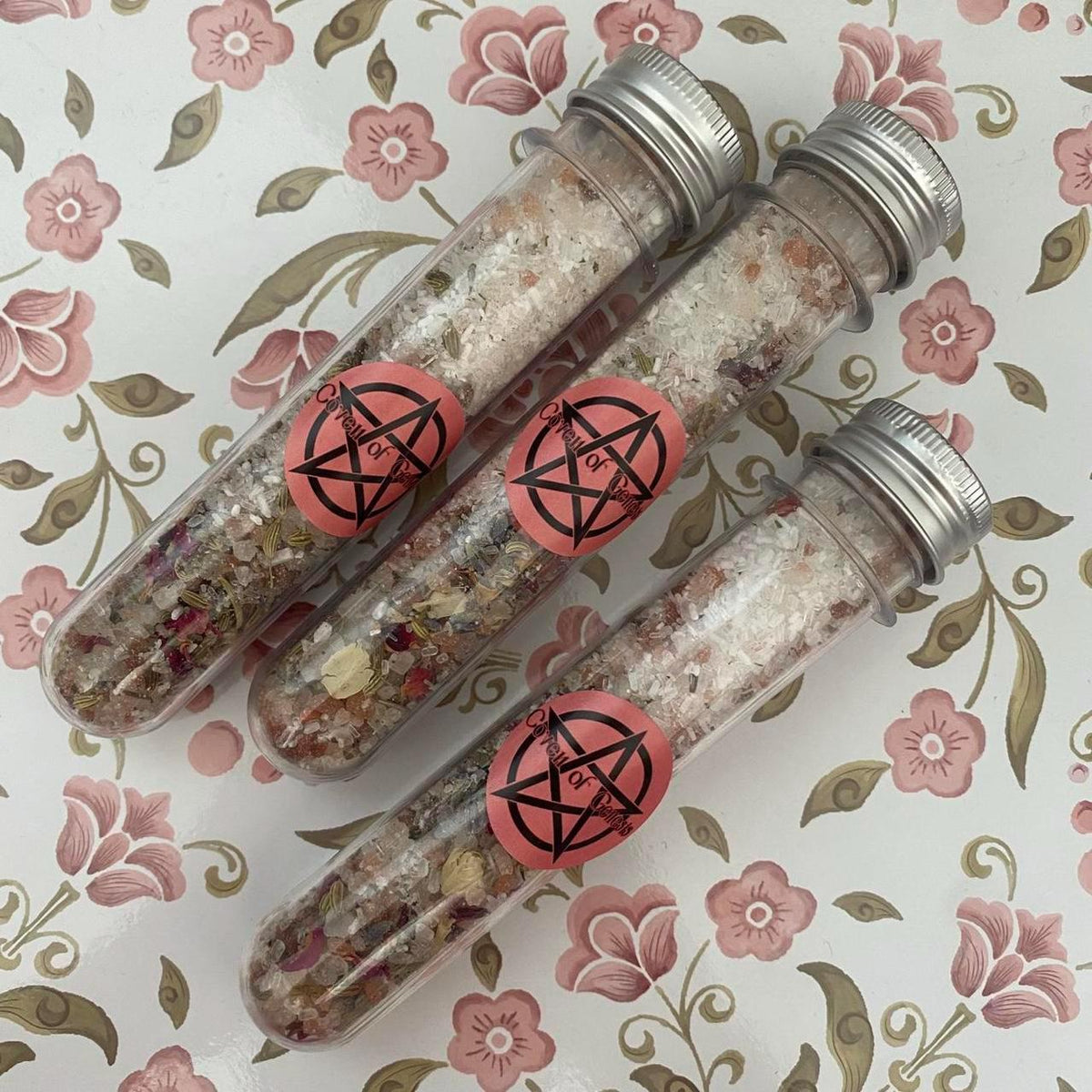 Custom Intention Bath Salts | Handmade Ritual Soak, Australian Made (40ml)
