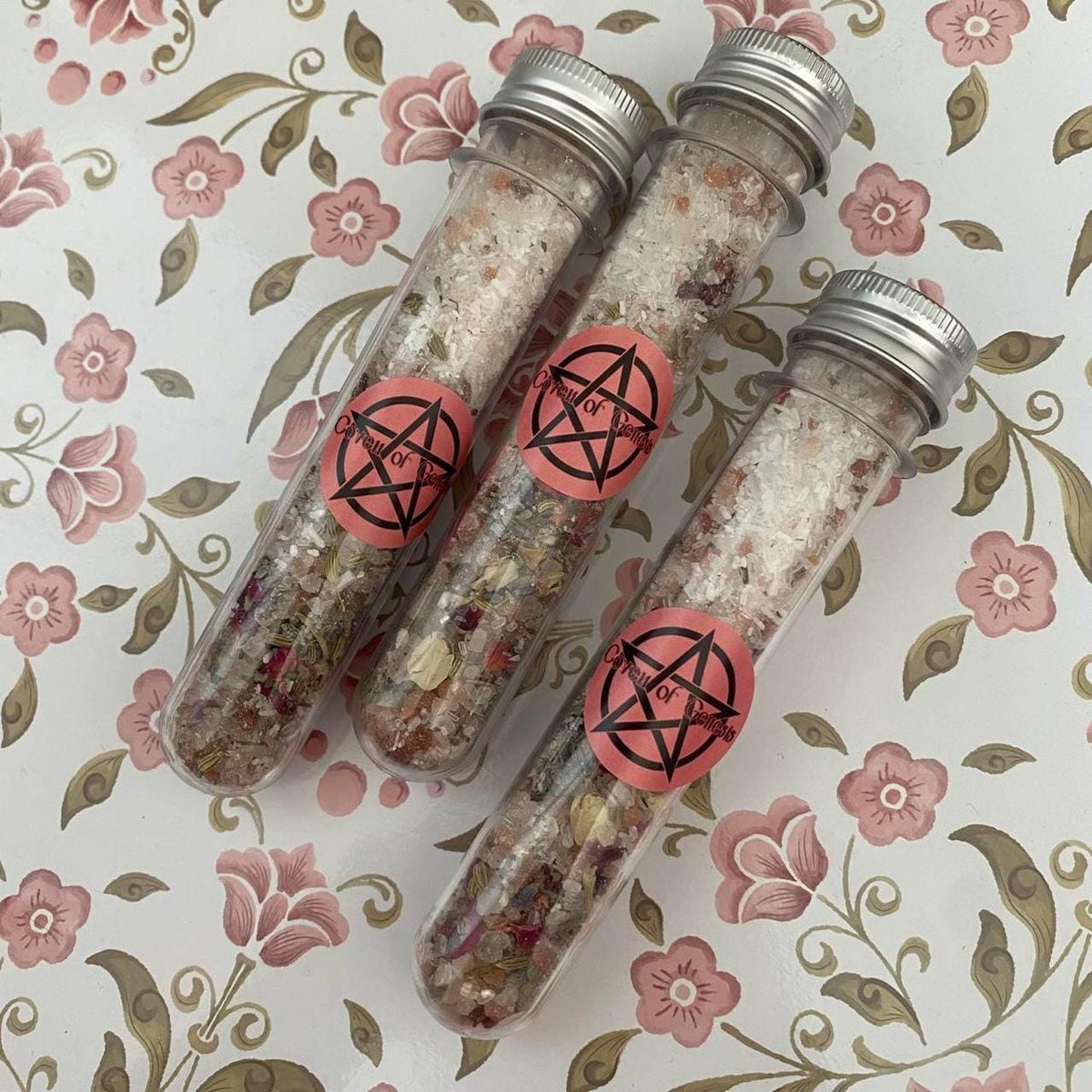 Custom Intention Bath Salts | Handmade Ritual Soak, Australian Made (40ml)