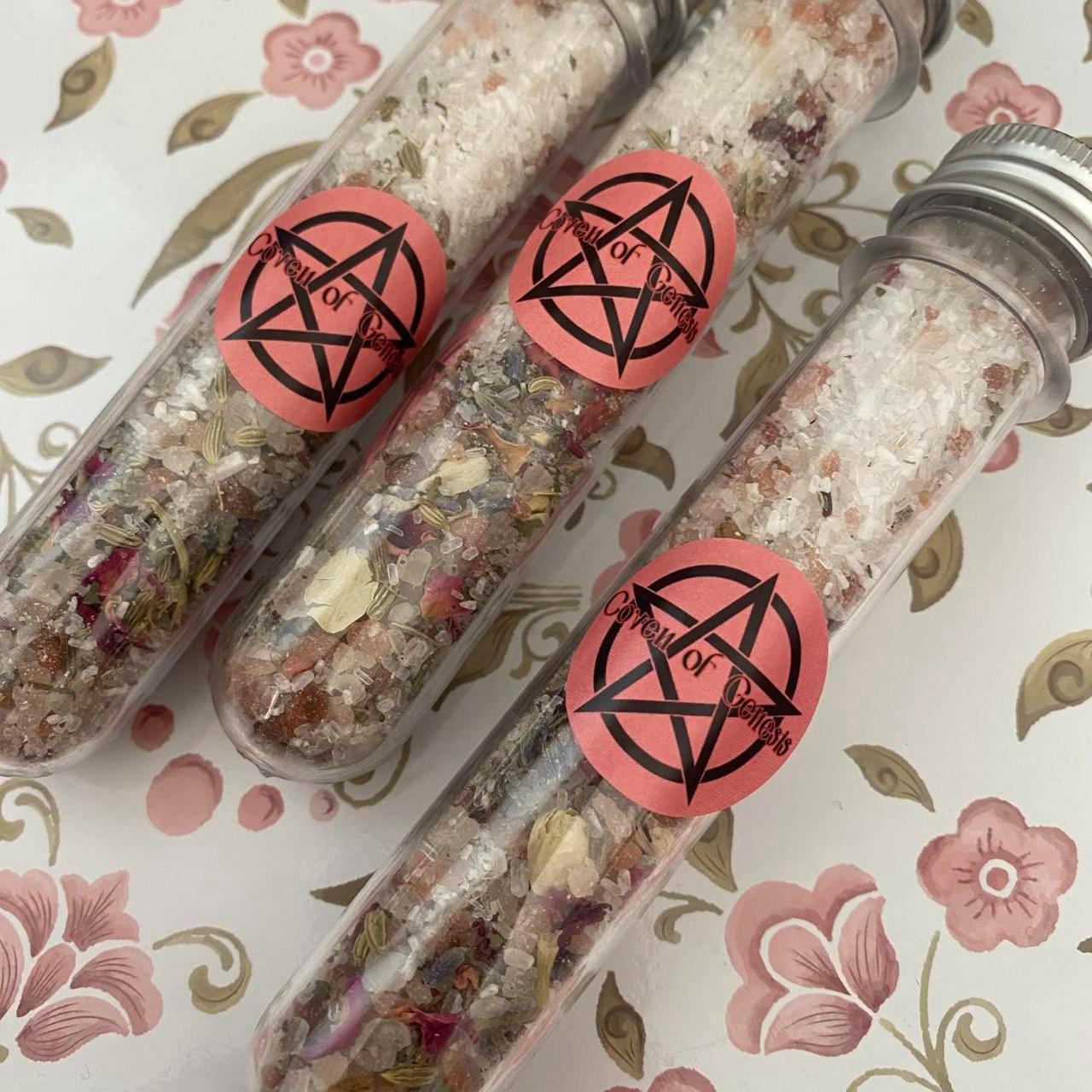 Custom Intention Bath Salts | Handmade Ritual Soak, Australian Made (40ml)