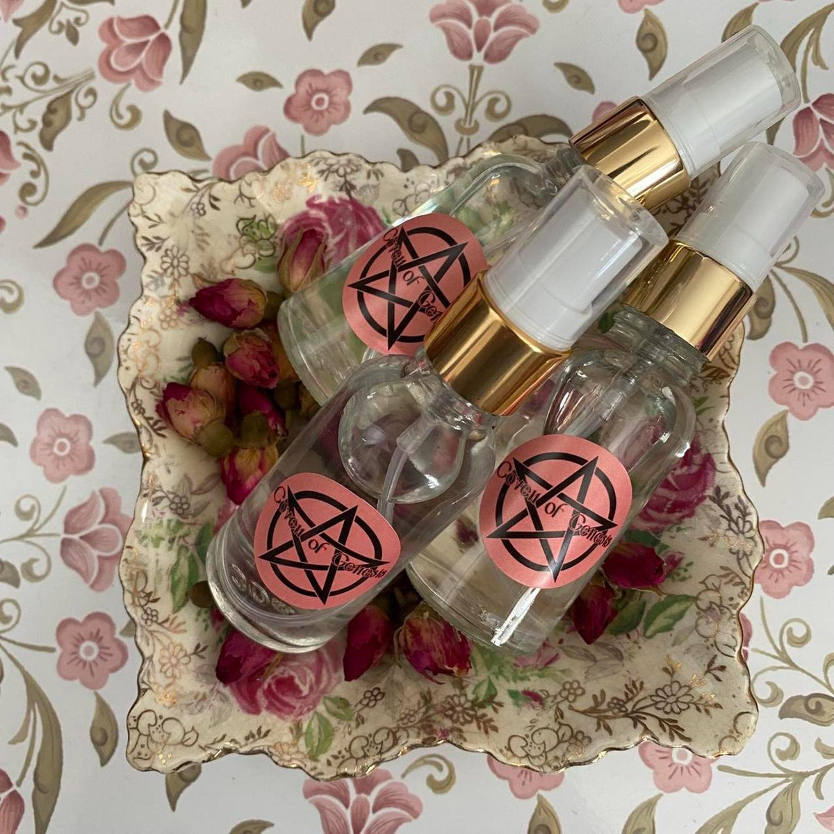 Handmade Aura Spray 30ml Glass Bottle | Intention, Energy, Protection Mist
