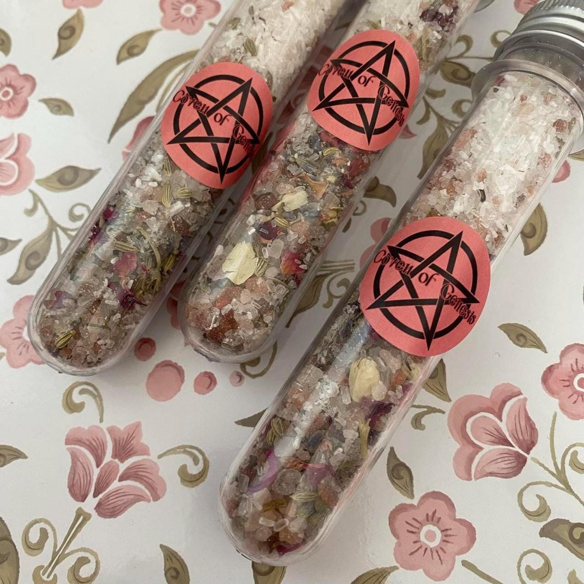 Custom Intention Bath Salts | Handmade Ritual Soak, Australian Made (40ml)